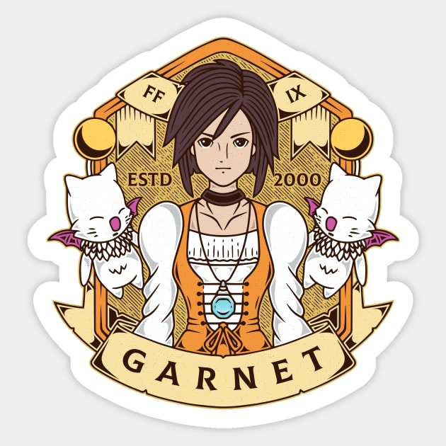 Garnet Sticker by Alundrart